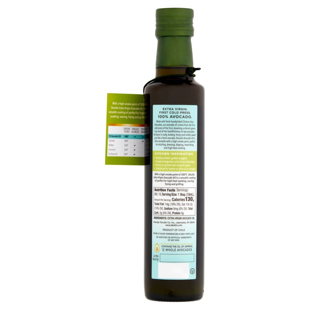 Delallo - Extra Virgin Avocado Oil 250ml