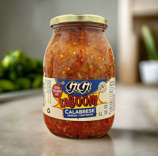 KABOOM EXTRA HOT CALABRESE SPREAD 1L